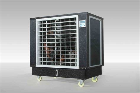 industrial evaporative cooler with metal housing|evaporative cooling for warehouse.